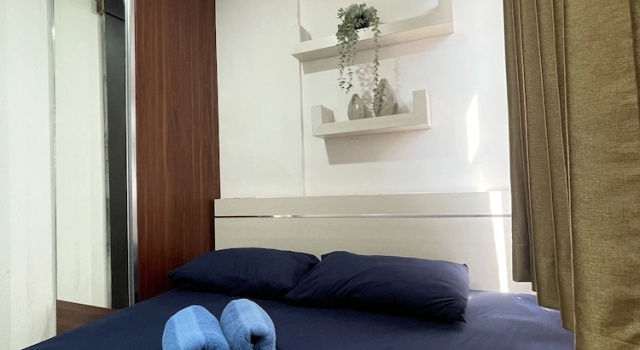 Апартаменты с 2 комнатами Comfy Studio Apartment at Grand Asia Afrika By Travelio
