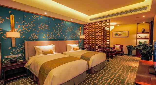 Двухместный номер Deluxe Ordos Yonggui Hotel