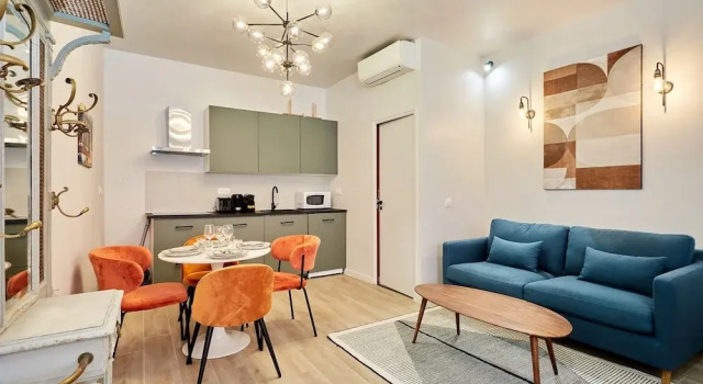 Апартаменты Charmant Duplex 1 Chambre Centre de Paris