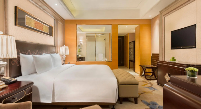 Двухместный номер Deluxe Wanda Realm Harbin Hotel