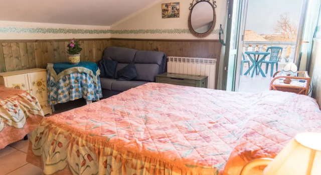 Трёхместный номер Standard с балконом Agriturismo il Quadrifoglio