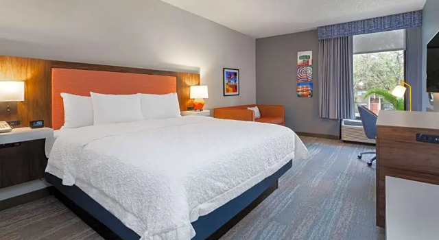 Двухместная студия Hampton Inn Commercial Boulevard-Fort Lauderdale