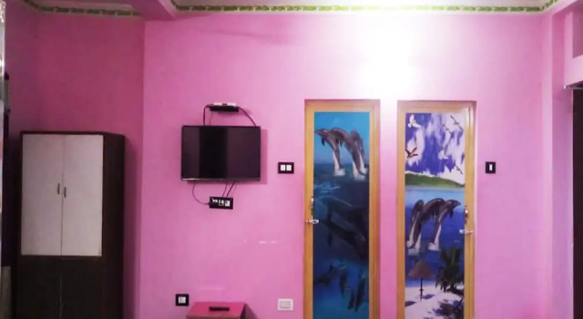 Двухместный номер Deluxe с балконом и с видом на город Goroomgo Swapnodeep Residency Digha