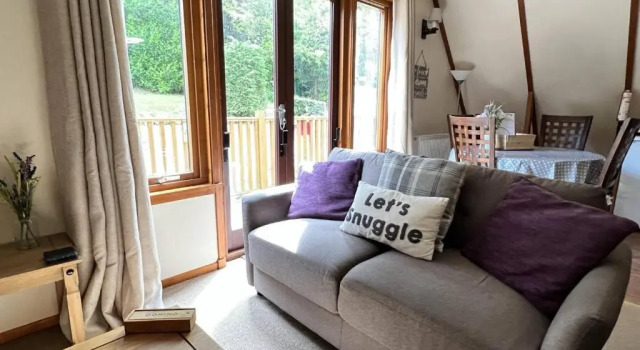 Шале с 2 комнатами с видом на сад Ericht Holiday Lodges