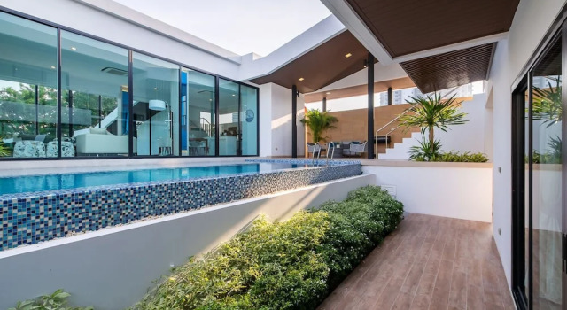 Вилла с 3 комнатами Luxury Residences 3-Bedroom Pool Villa Beach Access, Na Jomtien Pattaya