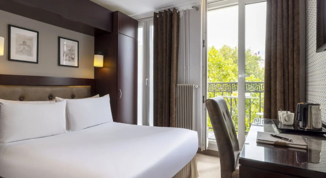 Двухместный номер Comfort с балконом Hotel Abbatial Saint Germain