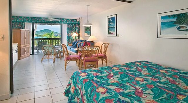 Двухместный люкс Standard рядом с пляжем Sapphire Beach Resort