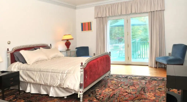 Люкс Deluxe Bass Manor Bed and Breakfast & Art Museum
