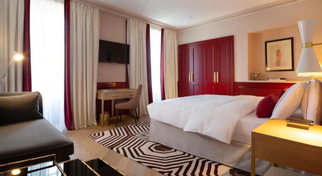 Двухместный номер Superior с балконом Hôtel Longemalle