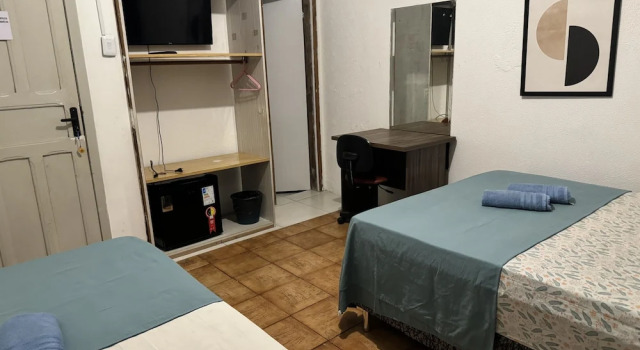 Трёхместный люкс Casa do Meio Pousada