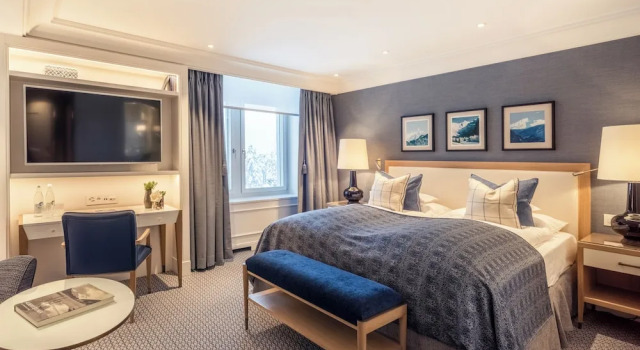 Номер Deluxe Grand Hotel Kronenhof