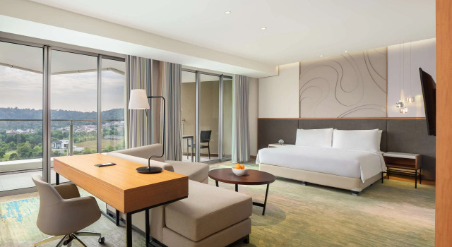 Люкс с видом на поле для гольфа Radisson Golf & Convention Center Batam