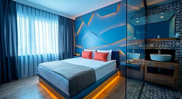 Люкс с видом на море Otto Lara Hotel