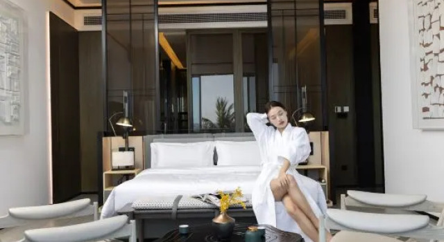 Семейный люкс Sanya Haishi Pool Design Homestay (West Island Tourist Scenic Area)