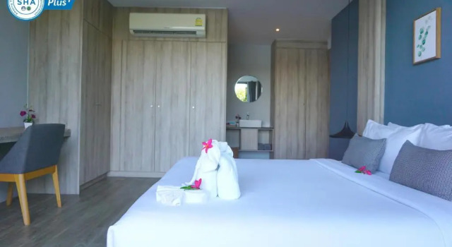 Семейный номер Standard с 2 комнатами с видом на озеро Antiya Hotel Phuket