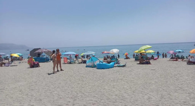 Апартаменты Nerja 1ª linea de Playa de Burriana , terraza grande al mar
