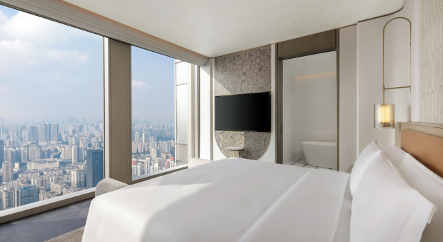 Люкс c 1 комнатой с видом на реку Vignette Collection TFT Chongqing by IHG
