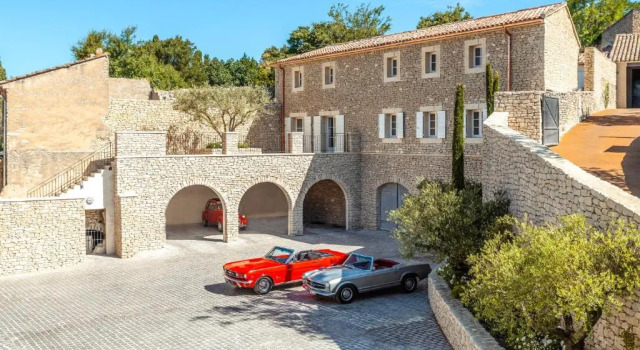 Номер Superior с видом на окрестности Airelles Gordes, La Bastide