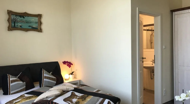 Трёхместный номер Standard с видом на реку Pension Villa Else