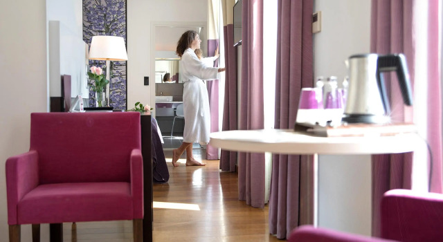 Luksusowy pokój Ferme de Bourran Hotel
