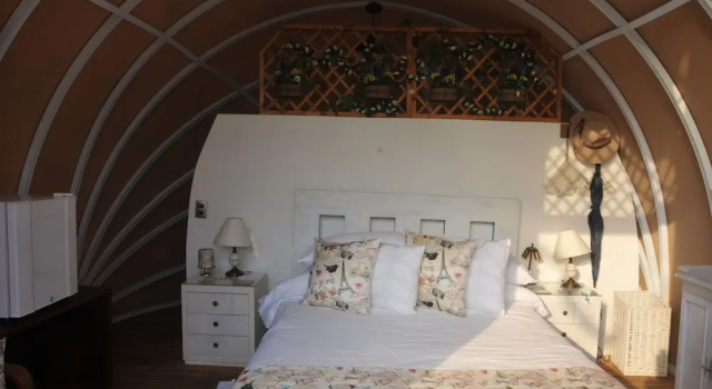 Тент с видом на горы Hotel Casa Ambrosia
