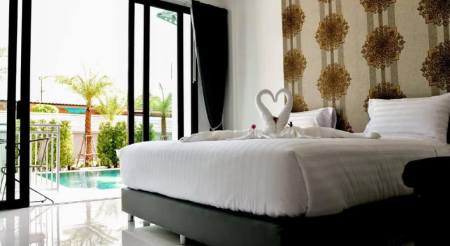 Двухместный номер Standard с видом на бассейн Baan Yamoo Ranong