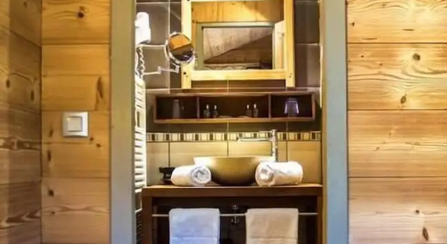 Семейный номер Standard с балконом и с видом на горы Hôtel Chalet Alpage