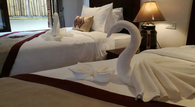 Двухместный номер Deluxe с балконом Houngvilai Hotel
