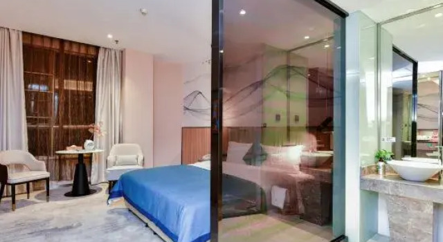 Двухместный номер Standard Shangshui Trends Hotel (Dashadong subway station Huangpu East Road Guangzhou)