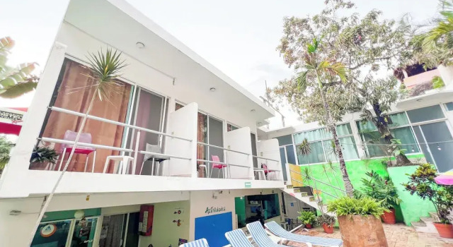 Двухместный номер Standard с балконом и с красивым видом из окна ITH Sayulita Amazing Surf Hostel