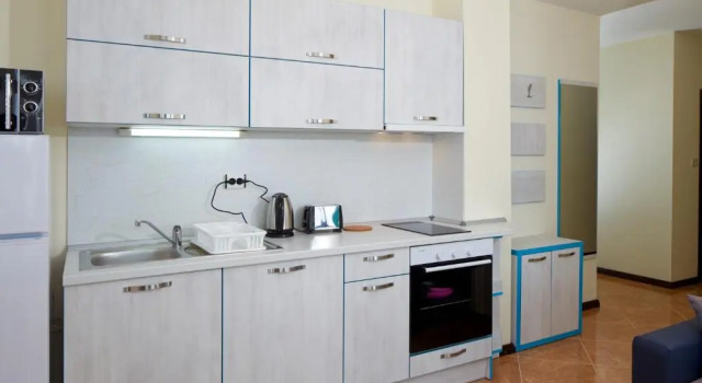 Апартаменты с 2 комнатами с видом на море Mars Apartments in Complex Shipka
