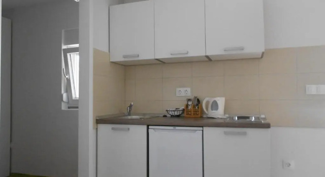 Студия с балконом и с красивым видом из окна Apartment Niko