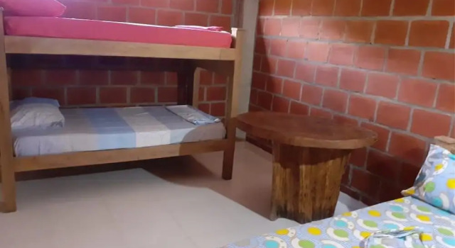 Кровать в общем номере Hotel Destinos del Pacifico - Hostel
