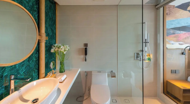 Двухместный номер Deluxe с балконом и с видом на сад Bellerive Hoi An Resort and Spa