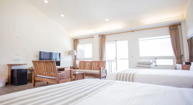 Deluxe Vierpersoonskamer met balkon Cloud Villa