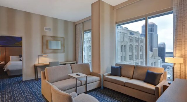 Люкс Residence Inn by Marriott New Orleans French Quarter Area/Cen B