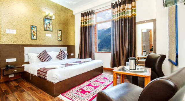 Goroomgo Hotel Hillside View Manali, Забронировать Отель Отели штата Химачал-Прадеш с завтраком, Завтраки