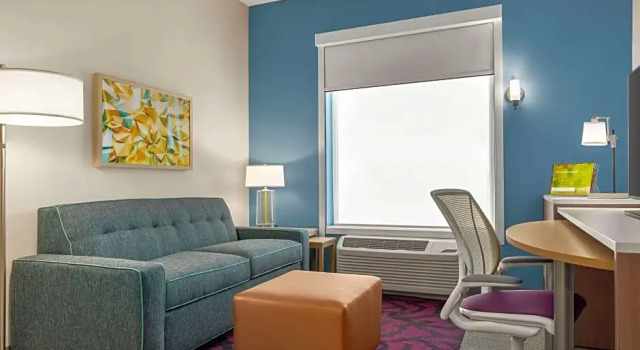 Двухместная студия люкс Home2 Suites By Hilton Glen Mills Chadds Ford