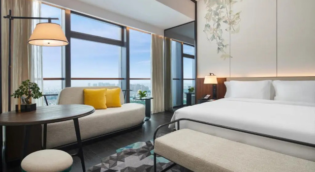 Номер Standard Hotel Indigo Suzhou Grand Canal by IHG