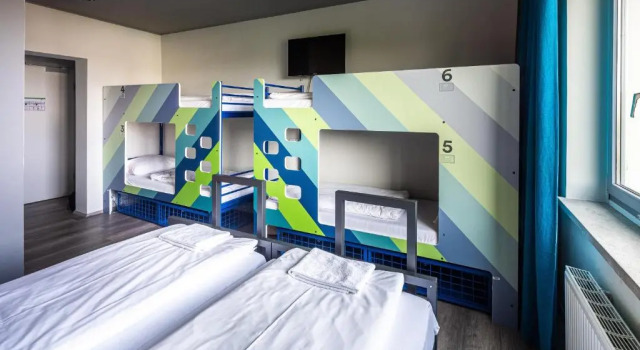 Cama en dormitorio compartido a&o Weimar