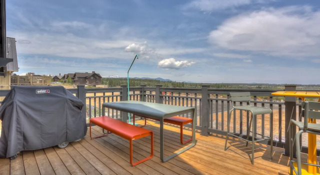 Pet-Friendly Cairn Home features Private Hot Tub and Fire Pit on the Back Patio by RedAwning