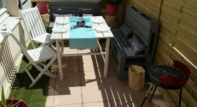 Апартаменты TERRASSE -100 m PLAGE - GRAND APPARTEMENT-8 PERS