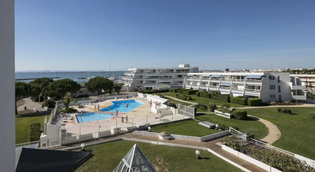 Семейный номер Standard с балконом и с красивым видом из окна Thalazur Port-Camargue - Hotel & Spa
