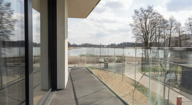 Апартаменты с 2 комнатами с видом на озеро Olimpijska Olsztyn Elite4Rent apartamenty z widokiem na jezioro i przestronnymi tarasami