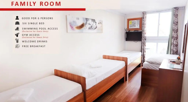 Семейный номер Standard Aerostop Hotel & Restaurant