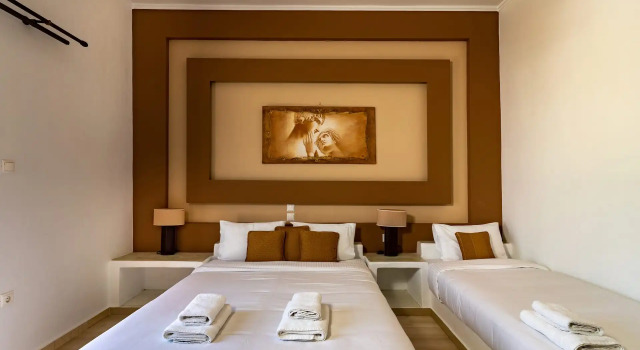 Трёхместный номер Standard с видом на море Anamnesis City Spa