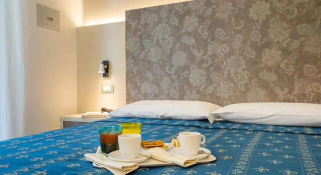 Четырёхместный номер Standard с балконом Hotel Ca DOro
