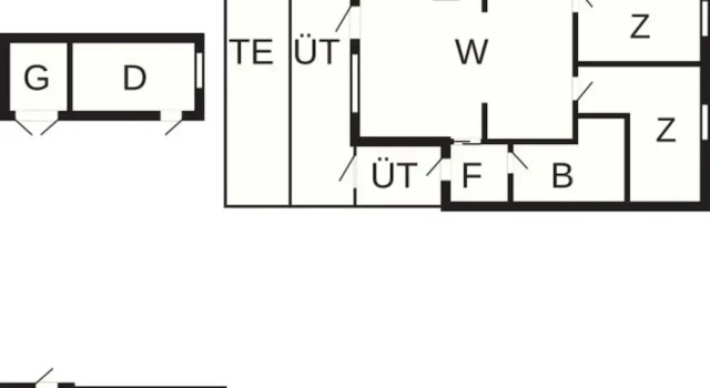 Коттедж 5 Person Holiday Home in Otterup