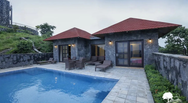 Вилла Luxury Mahua Bagh Resort