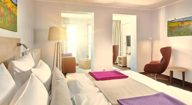 Трёхместный номер Comfort с видом на море Hotel Seeschloss